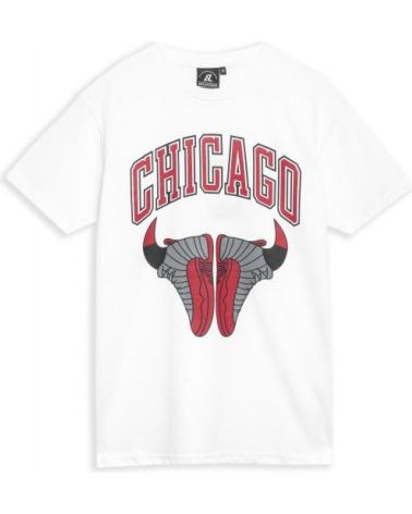 AREA ZERO CHICAGO SNEAKERS T-SHIRT WEISS BLANCO