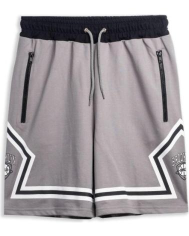 PANTALONCINO DA BASKET AREA ZERO BROOKLYN GRIGIO GRIS
