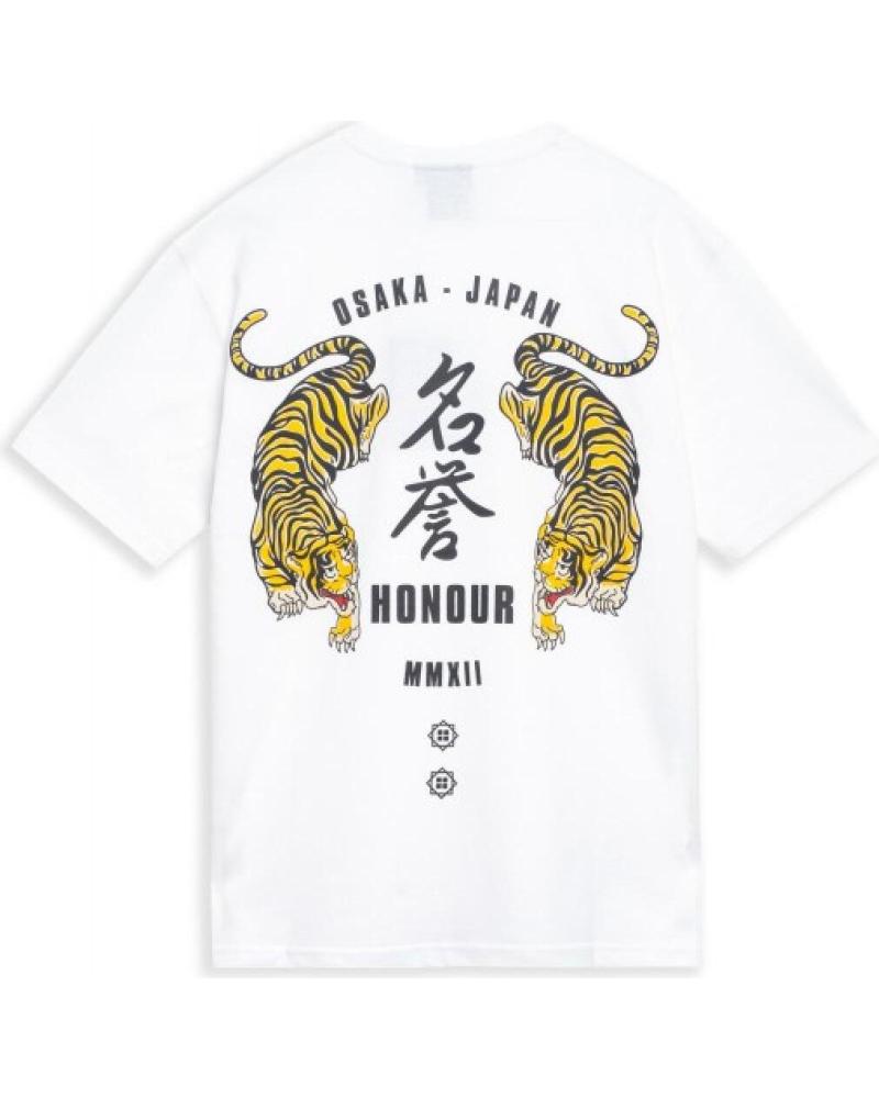 AREA ZERO OSAKA'S TIGERS T-SHIRT WEISS BLANCO