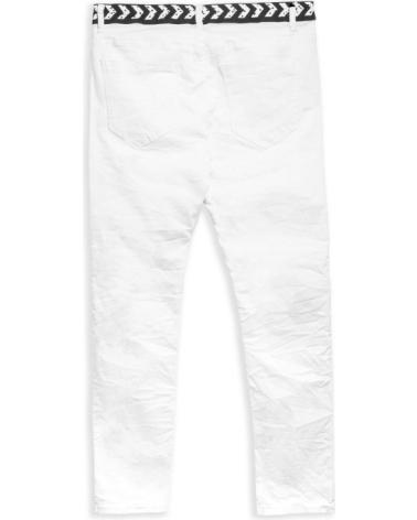 WEISSE HOSE AREA ZERO WZAYE ARE YOU OK WAISTBAND BLANCO
