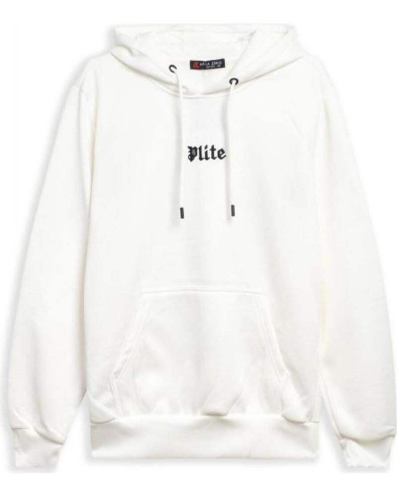 FELPA CON CAPPUCCIO AREA ZERO AUDACITY HOODIE BIANCA BLANCO