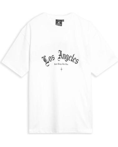 AREA ZERO LOS ANGELES OVERSIZED T-SHIRT WEISS BLANCO
