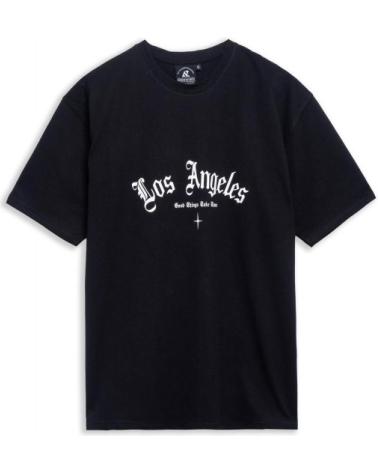 T-SHIRT OVERSIZE AREA ZERO LOS ANGELES NERA NEGRO