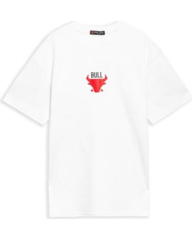 AREA ZERO M PRESENT BACK TEE T-SHIRT WEISS BLANCO