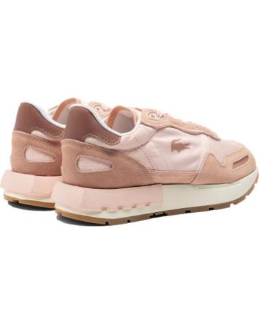 LACOSTE BASKETS S PARTNER WMN 125 1 SFA ROSE ROSA