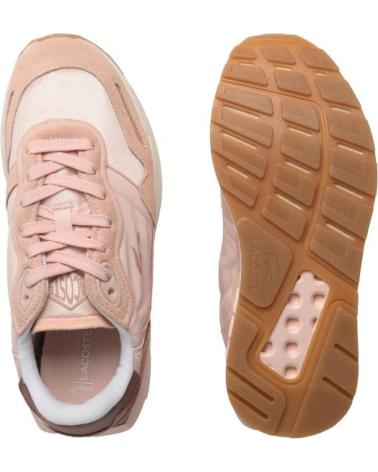 LACOSTE BASKETS S PARTNER WMN 125 1 SFA ROSE ROSA