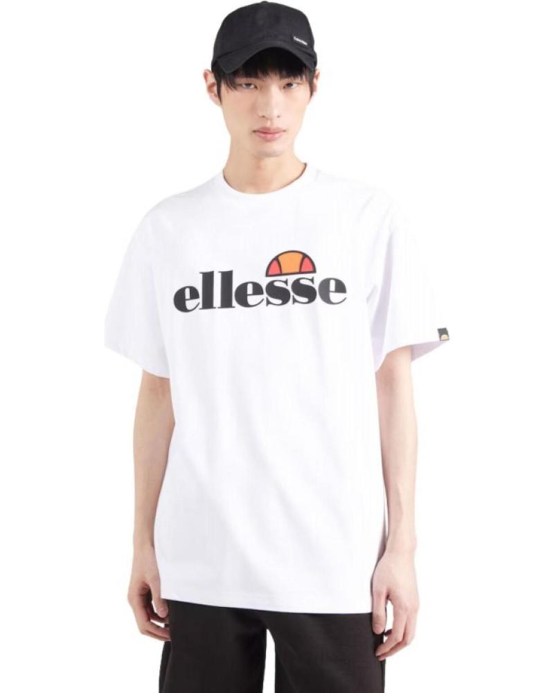 ELLESSE CAMISETA RUBBER LOGO BLANCA WHITE