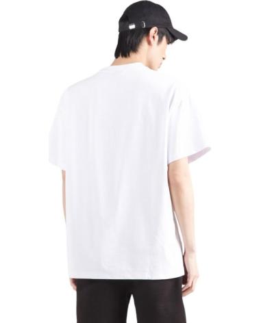 ELLESSE CAMISETA RUBBER LOGO BLANCA WHITE