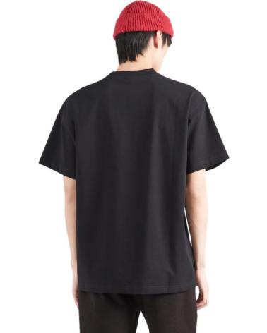 T-SHIRT ELLESSE RUBBER LOGO PRETA NEGRO