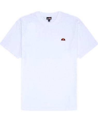 T-SHIRT ELLESSE SMALL PATCHED LOGO - BLANC BLANCO