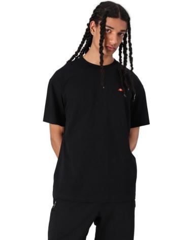 ELLESSE SMALL PATCHED LOGO TEE SCHWARZ NEGRO