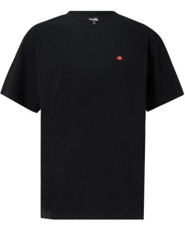 ELLESSE SMALL PATCHED LOGO TEE SCHWARZ NEGRO