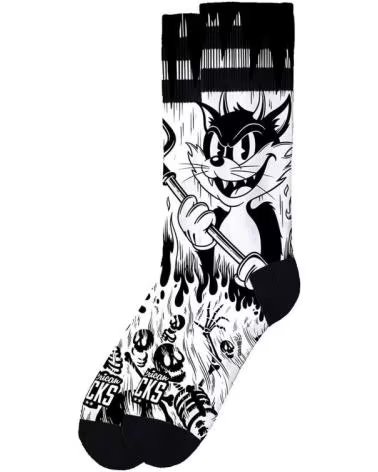 AMERICAN SOCKS Calcetines Evil Cat en multicolor para unisex