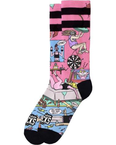 AMERICAN SOCKS MID HIGH SIGNATURE SOCKEN 'AMERICAN PIE' ROSA ROSA