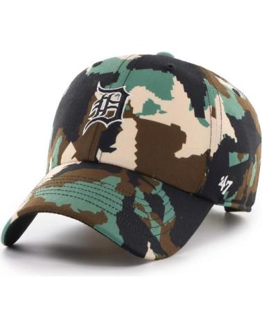 BONÉ TRUCKER CAMUFLAGEM MARROM DETROIT TIGERS '47 BRAND MARRóN