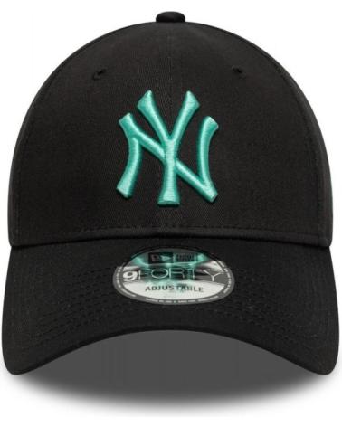 CAPPELLINO NEW ERA NEW YORK YANKEES 9FORTY LEAGUE ESSENTIAL NERO TURCHESE NEYYAN NEGRO