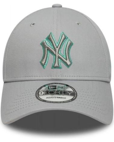 CAPPELLINO NEW ERA 9FORTY NEW YORK YANKEES TEAM OUTLINE GRIGIO GRIS