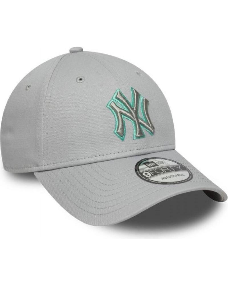 CAPPELLINO NEW ERA 9FORTY NEW YORK YANKEES TEAM OUTLINE GRIGIO GRIS