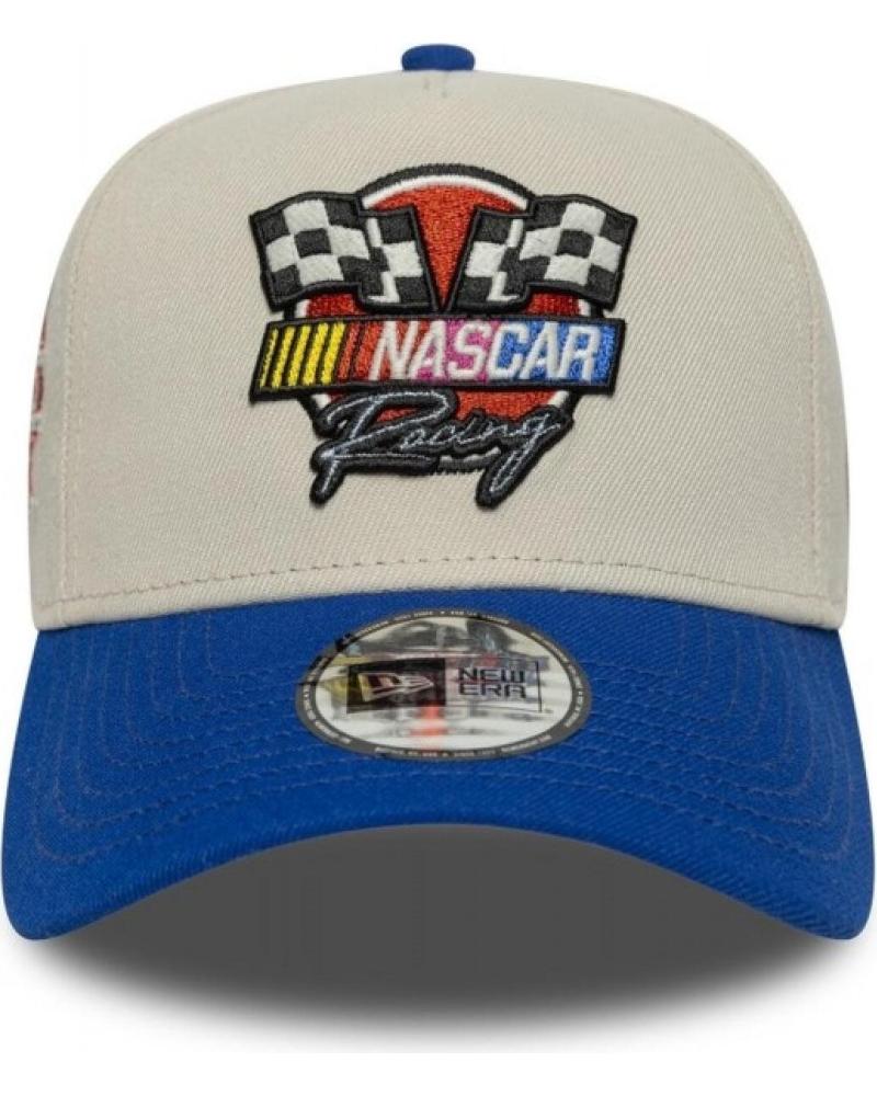 BONÉ NEW ERA 9FORTY EF NASCAR FLAG BEGE BEIGE