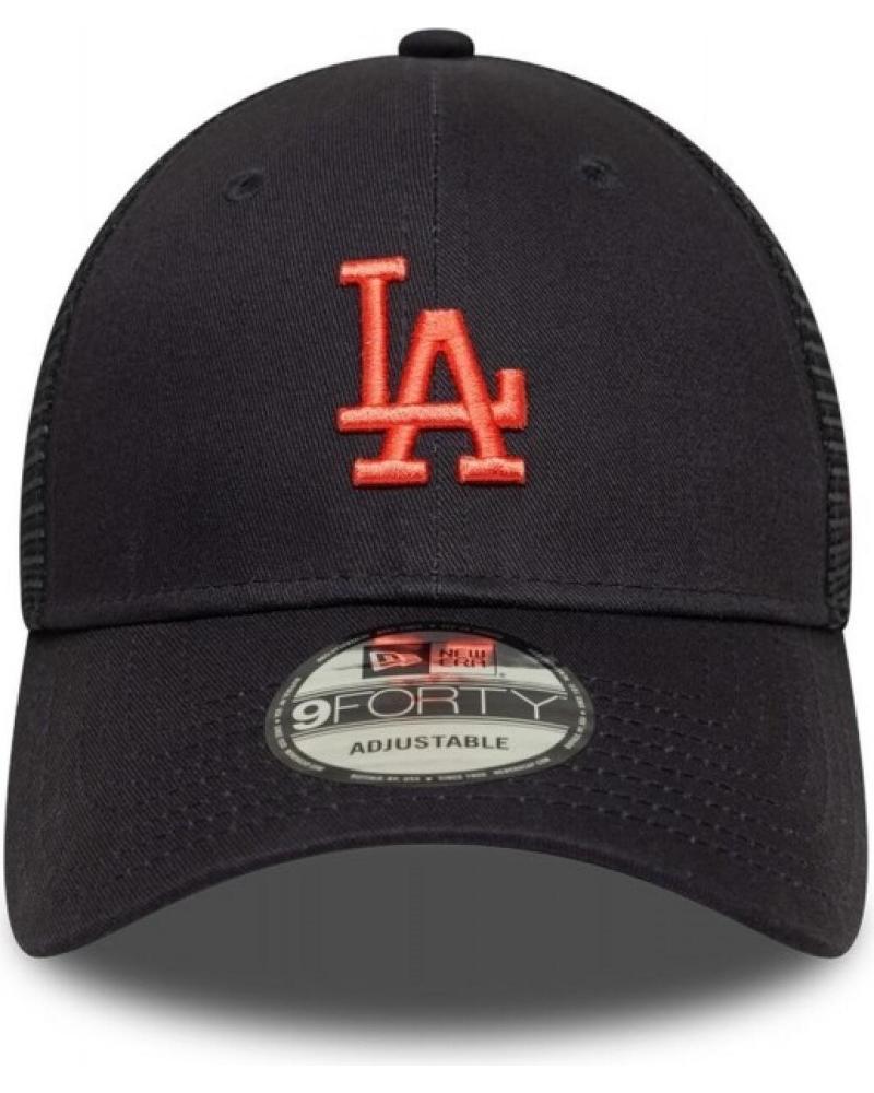 CAPPELLINO TRUCKER NEW ERA 9FORTY HOMEFIELD LOS ANGELES DODGERS NERO NEGRO