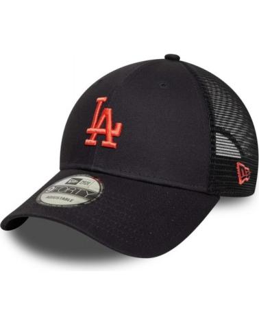 CAPPELLINO TRUCKER NEW ERA 9FORTY HOMEFIELD LOS ANGELES DODGERS NERO NEGRO
