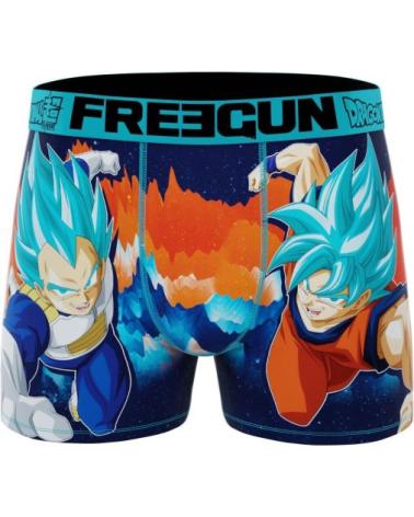 FREE GUN BOXER DUO DBS12 DRAGON BALL - ENGANLIEGENDE BEDRUCKTE UNTERHOSE MEHRFARBIG MULTICOLOR