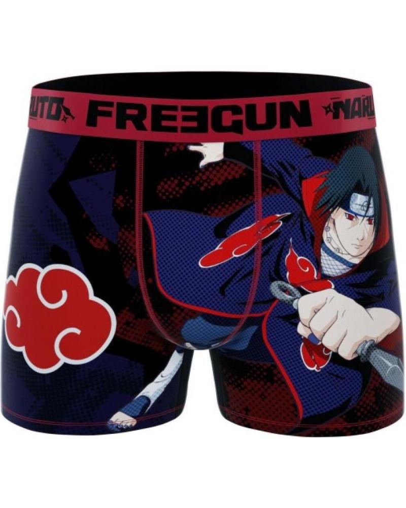 FREE GUN BÓXER NARUTO ITACHI IT2 - CALZONCILLO AJUSTADO ESTAMPADO MULTICOLOR MULTICOLOR