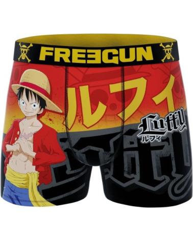 FREEGUN BOXER ONE PIECE LUFFY STANDARDLÄNGE MEHRFARBIG - MODELL OP5 MON MULTICOLOR