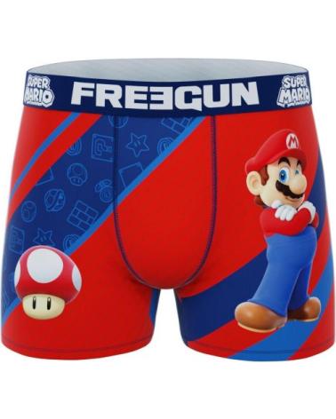 FREEGUN MARIO BROS SMB8 BOXER STANDARDLÄNGE MEHRFARBIG MULTICOLOR