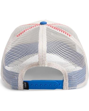 BONÉ TRUCKER GOORIN BROS THE FUERTE DOT CHIHUAHUA BEGE E AZUL ROYAL BEIGE
