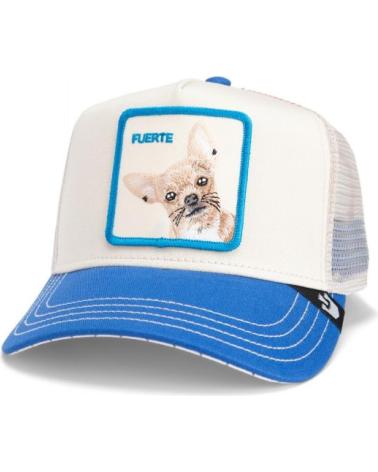 BONÉ TRUCKER GOORIN BROS THE FUERTE DOT CHIHUAHUA BEGE E AZUL ROYAL BEIGE