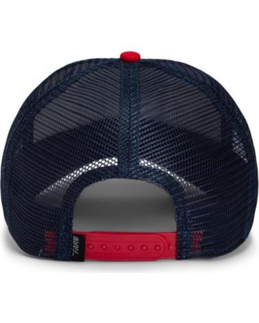 BONÉ TRUCKER GOORIN BROS TEAM ROOSTER 'GALO' BRANCO-MARINHO BLANCO