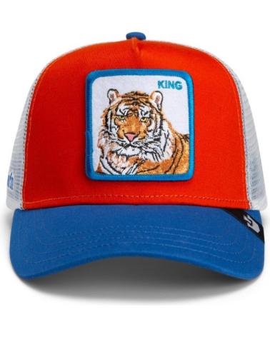 BONÉ TRUCKER GOORIN BROS TEAM TIGER LARANJA/AZUL NARANJA