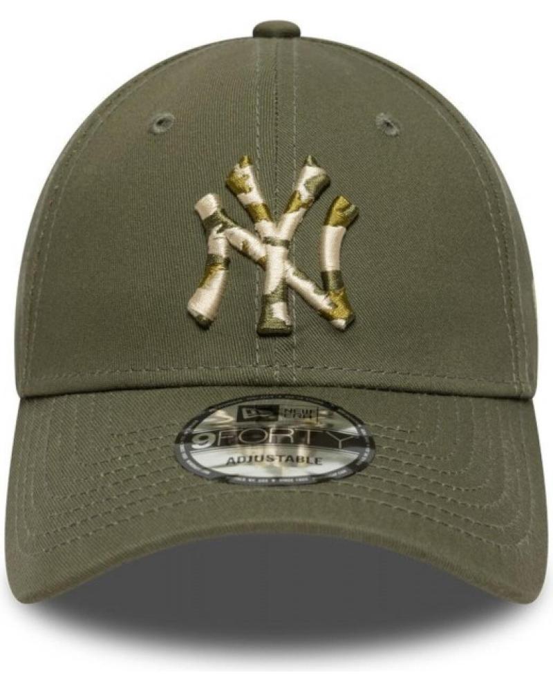 CAPPELLINO NEW ERA NEW YORK YANKEES SEASONAL INFILL 9FORTY STRAPBACK VERDE OLIVA VERDOSO
