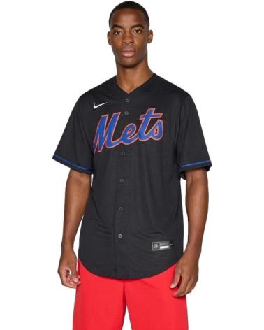 MAGLIA DA BASEBALL NIKE NEW YORK METS NERA NEGRO