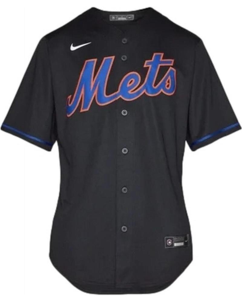 MAGLIA DA BASEBALL NIKE NEW YORK METS NERA NEGRO
