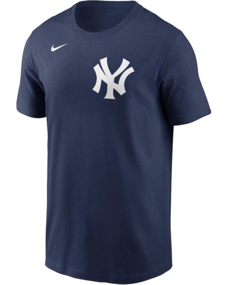 NIKE MLB NEW YORK YANKEES FUSE WORDMARK COTTON TEE NAVY AZUL