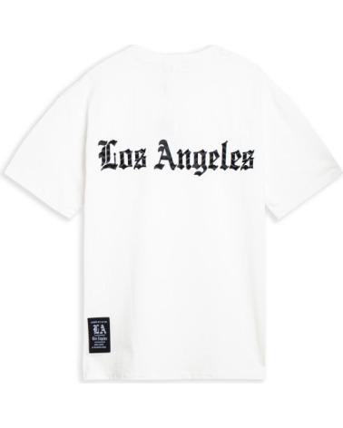 AREA ZERO CAMISETA BLANCA LOS ANGELES BACK OVERSIZED TEE BLANCO