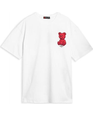 CAMISETA OVERSIZE BLANCA AREA ZERO VANTAGE BEAR BLANCO