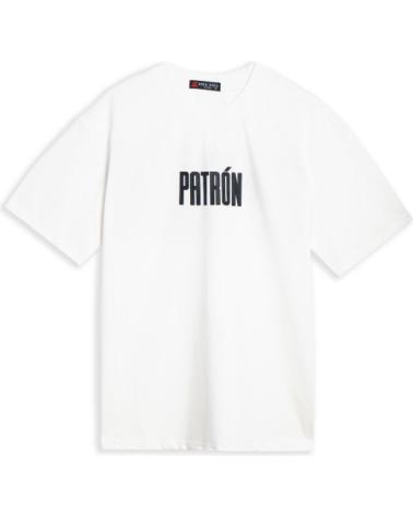 WEISSES OVERSIZE T-SHIRT 'EL PATRÓN' AREA ZERO BLANCO