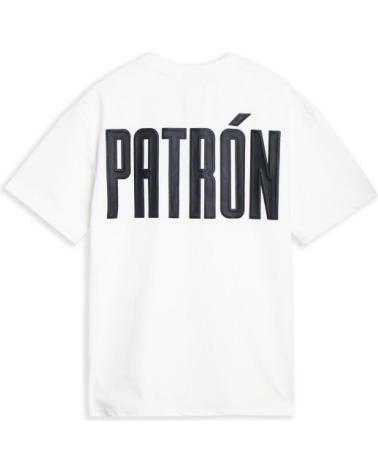 WEISSES OVERSIZE T-SHIRT 'EL PATRÓN' AREA ZERO BLANCO