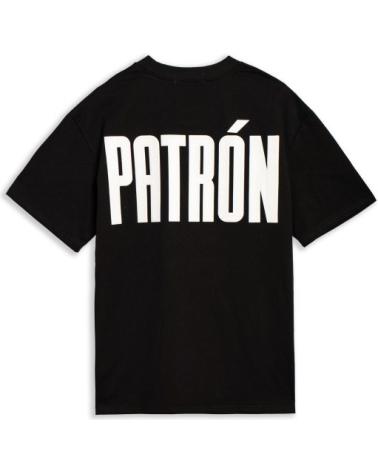 SCHWARZES OVERSIZE T-SHIRT 'EL PATRÓN' AREA ZERO NEGRO