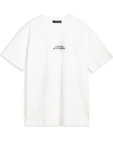 OVERSIZED T-SHIRT AREA ZERO VIEW FEEL F1 WEISS BLANCO