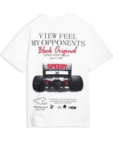 OVERSIZED T-SHIRT AREA ZERO VIEW FEEL F1 WEISS BLANCO