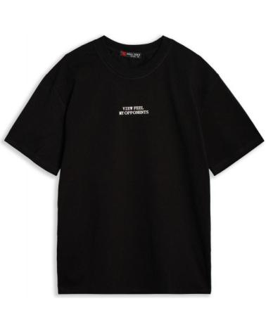 OVERSIZED T-SHIRT AREA ZERO VIEW FEEL F1 SCHWARZ NEGRO