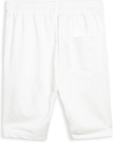 BERMUDA AREA ZERO ZIP POCKET PLAIN SHORT BIANCO BLANCO