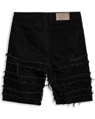BERMUDA PRETA FULL SEAMS DA AREA ZERO NEGRO