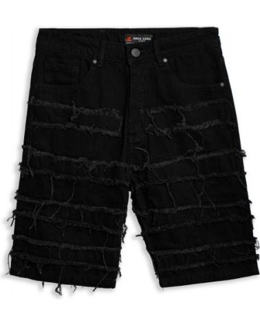 BERMUDA PRETA FULL SEAMS DA AREA ZERO NEGRO