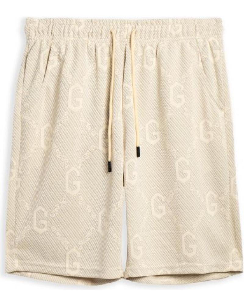 BERMUDA G PRINT BEIGE AREA ZERO DA UOMO BEIGE