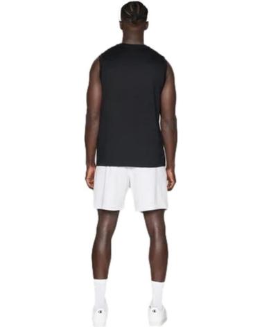 BERMUDA CHAMPION FRENCH TERRY BIANCA CON PICCOLO LOGO LEGACY BLANCO